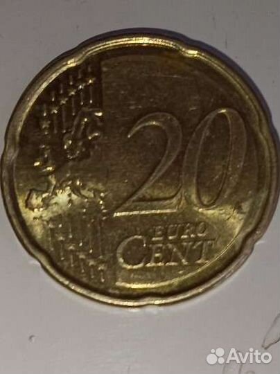 20 евро цент 2011 года