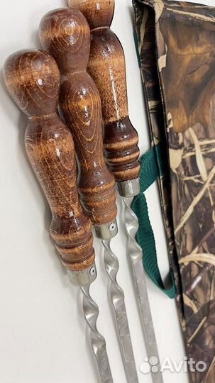 Шампура в наборе с чехлом и поштучно