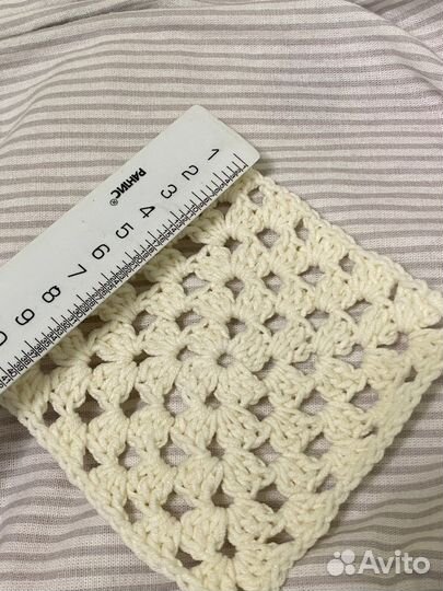 Подставка под горячее вязаная