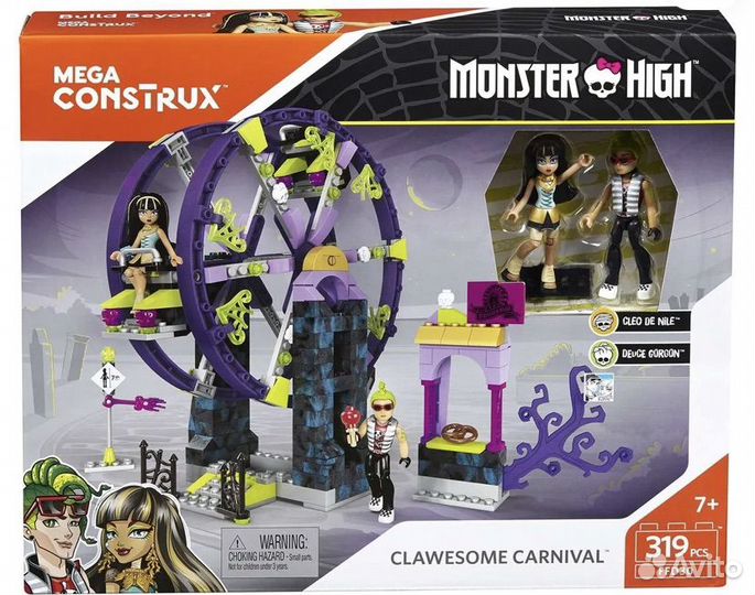 Mega Bloks Monster High: колесо обозрения