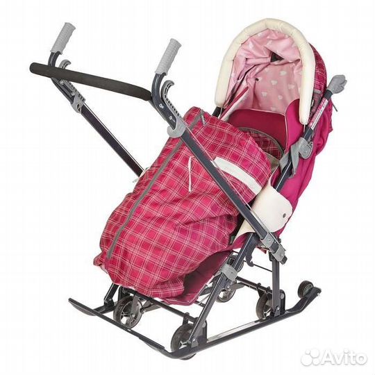 Санки коляска ника детям 7-4