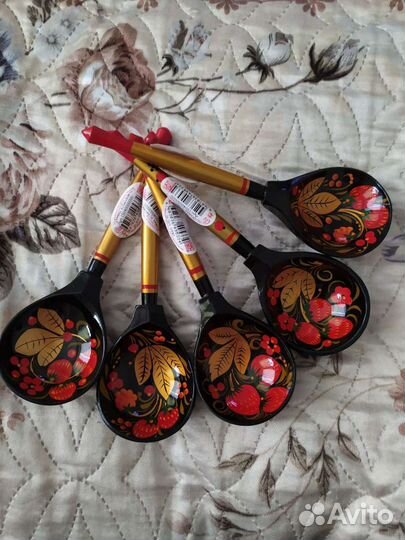 Ложки Хохлома