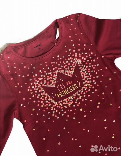 Лонгслив для девочки