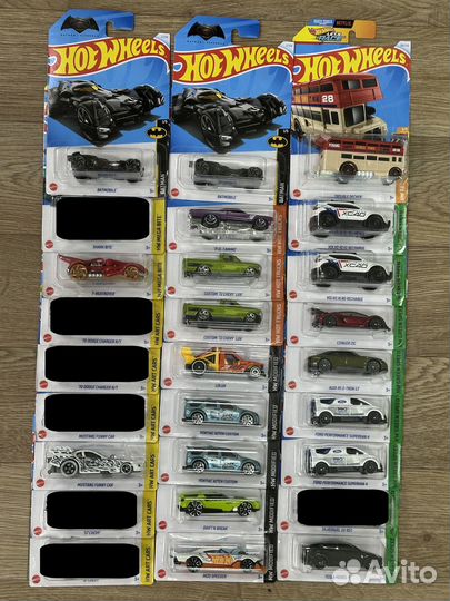 Машинки Hot Wheels 2024 Case F
