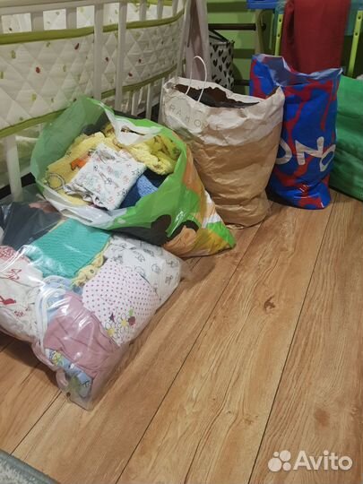 Детские вещи пакетом с 0 до года