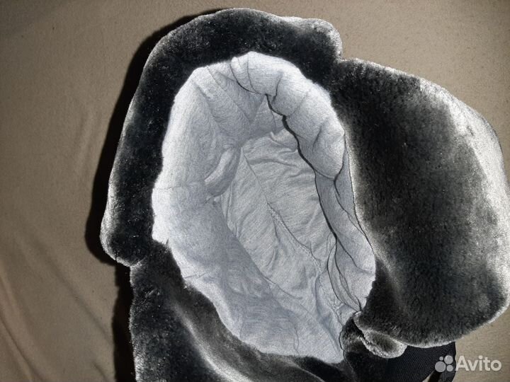 Мужская зимняя шапка ушанка меховая