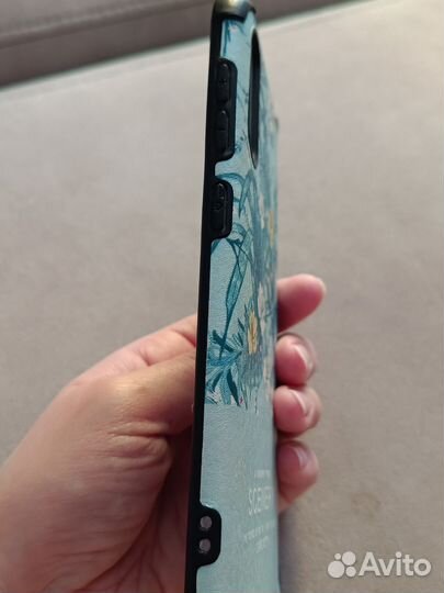 Чехол на samsung а50 кожаный