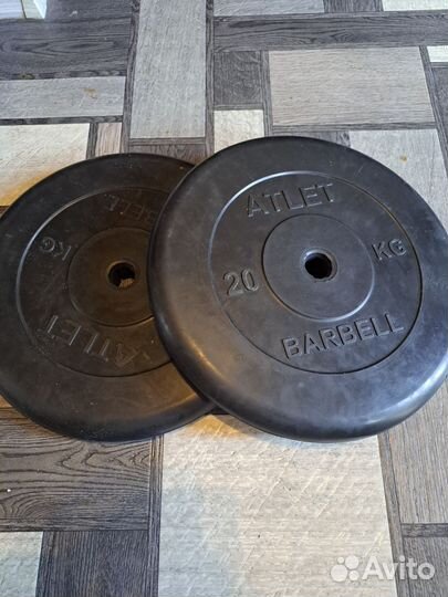 Штанга гриф блины