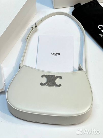 Сумка белая Celine *Премиум
