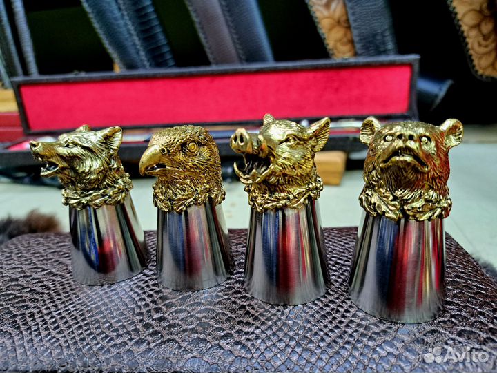 Рюмки,стопки бронза художественное литье