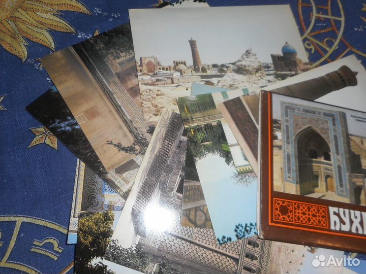 Открытки СССР Бухара 1984 год