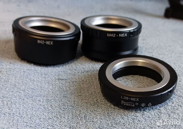 Переходники Sony - e m42 и L39