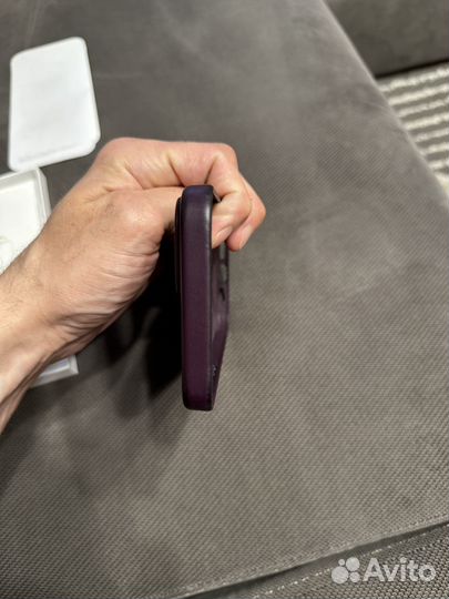 Оригинальный чехол кожа iPhone 13 pro max