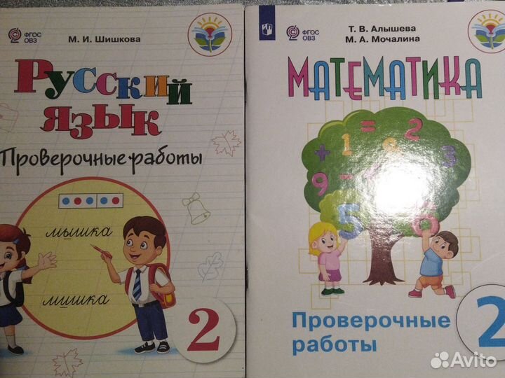 Рабочие тетради, прописи, проверочные овз 1 2 3 кл