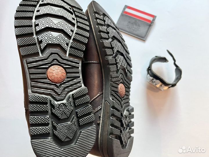 Ботинки мужские зимние 41 размер натуральная кожа