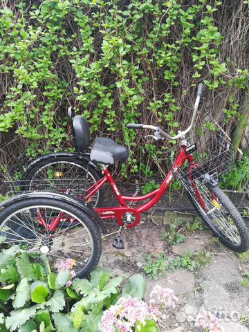 Трехколесный велосипед для взрослых