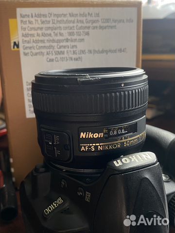 Объектив Nikon 50mm f 1 8g af s nikkor