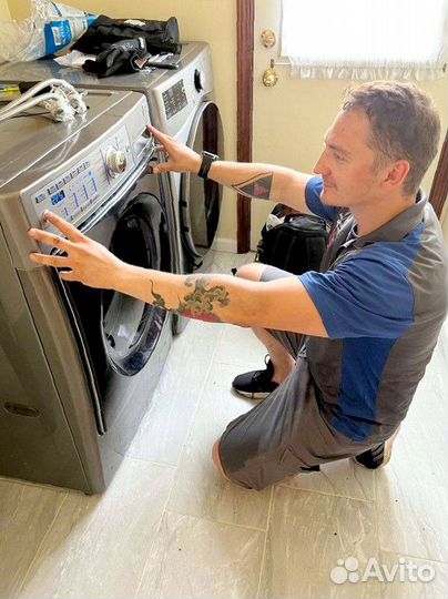Peмoнт стиральных машин: Запчасти с coбoй