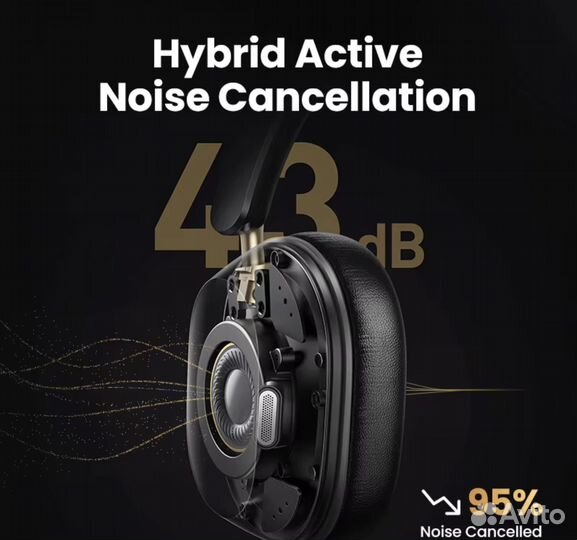 Беспроводные наушники ugreen Choice Max5c с шумопо