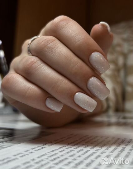 Маникюр гель-лак, наращивание