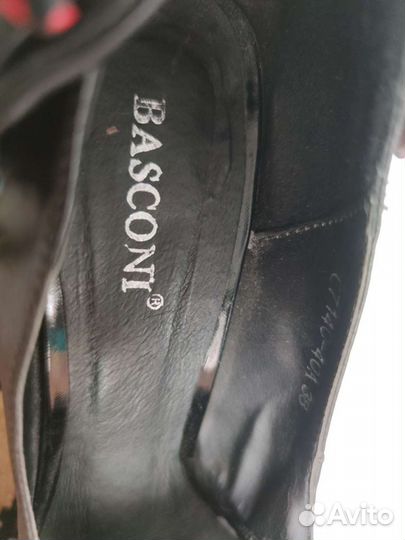 Туфли кожаные Basconi