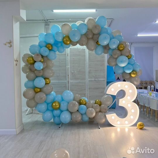 Светящиеся цифры, цифры для Фотозоны