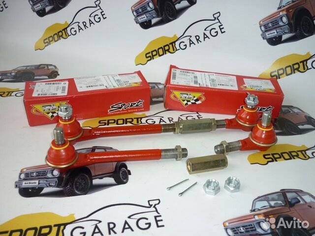 Усиленные рулевые тяги Трек Спорт Нива Шевроле