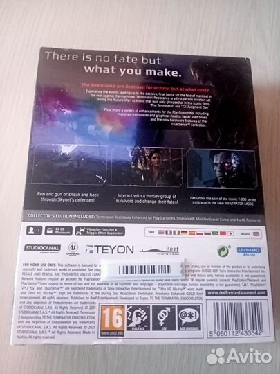Terminator Resistance Enhanced Collectors Edition