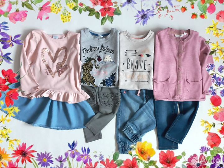Одежда для девочки 86 92 бренды