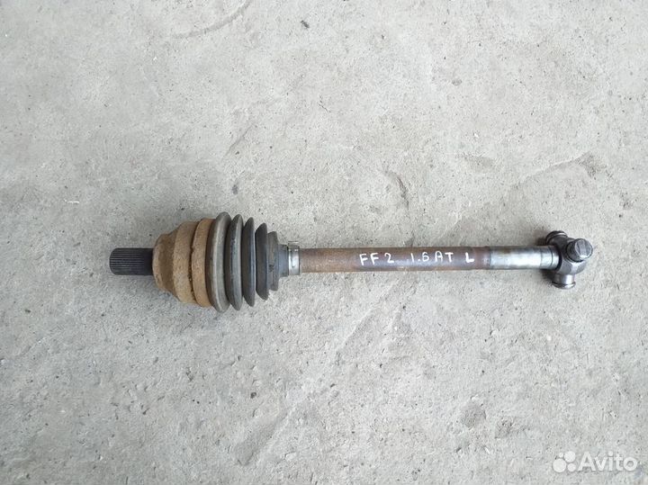 Привод левый Ford Focus 2 1.6 AT 2007 год