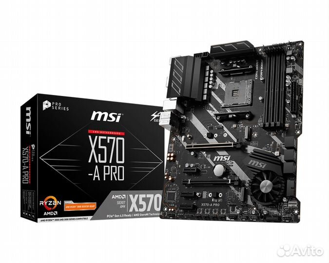Комплект AM4 AMD Ryzen 5600x+MSI X570A-PRO+32Gb