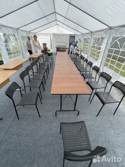 Аренда шатров и мебели