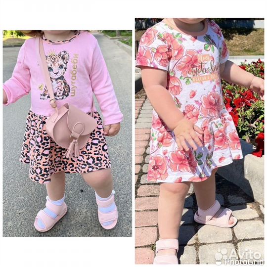 Платье для девочки 86