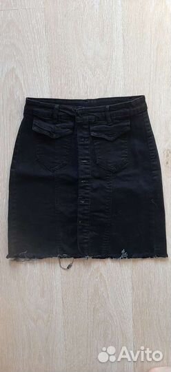 Юбка джинсовая