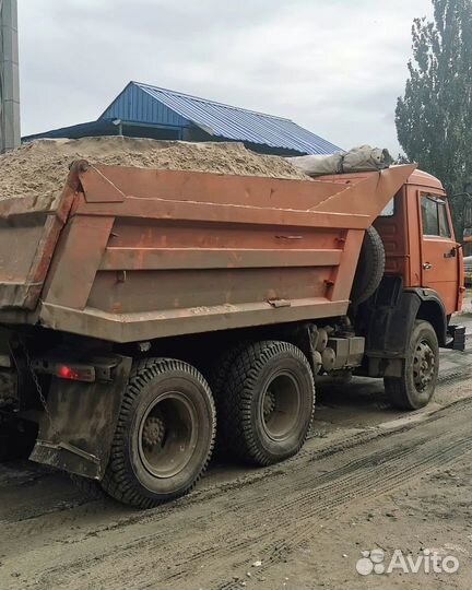 Песок строительный в наличии