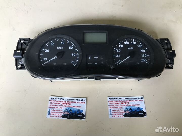 Панель приборов Рено Логан Renault Logan