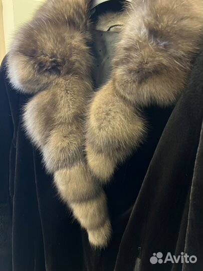 Шуба Blackglama с соболем