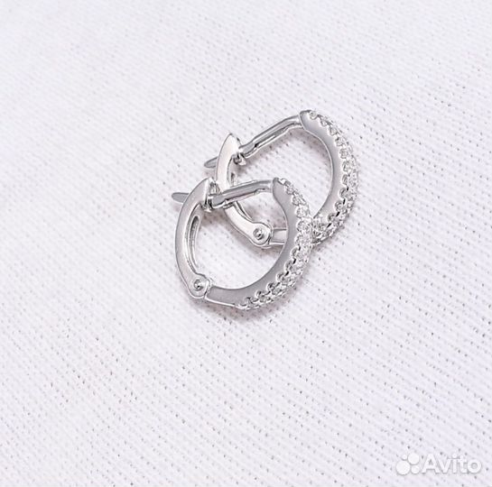 Серебряные серьги sokolov