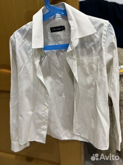 Рубашки белые