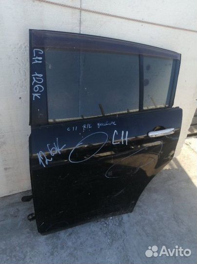 Дверь задняя левая Nissan Tiida C11