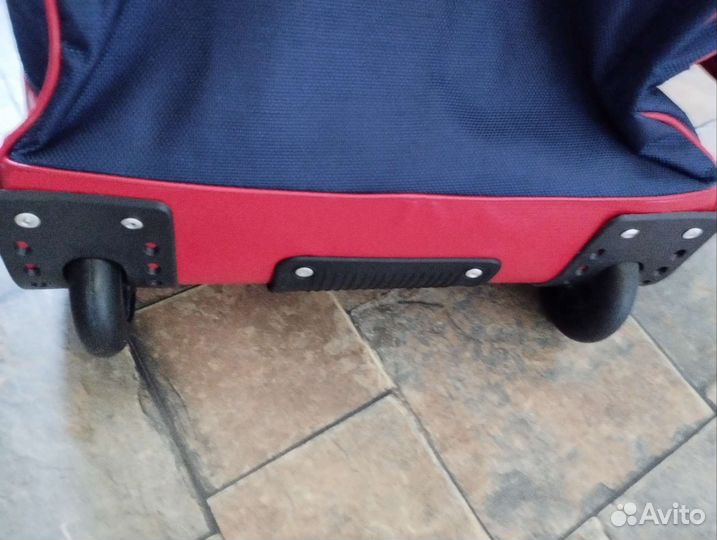 Хоккейный баул 29 премиум синий-красный