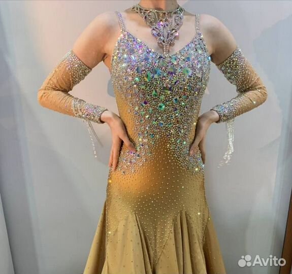 Платье Стандарт(St) для спортивно бальных танцев