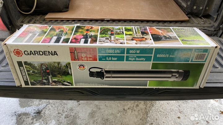 Скважинный насос Gardena 6000/5 inox Premium