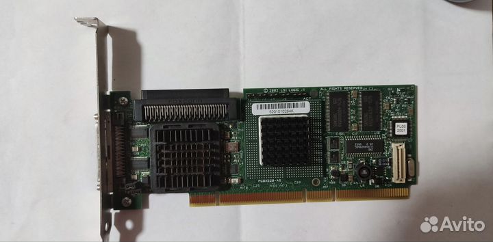 Контроллер raid scsi dell perc4/SC pcbx520-A2