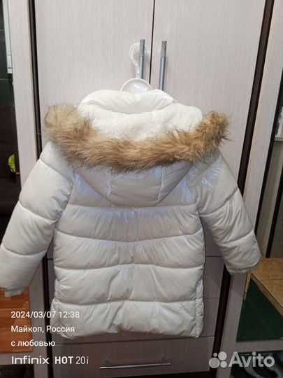 Куртка детская зимняя для девочки