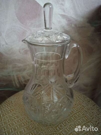 Хрустальный кувшин СССР