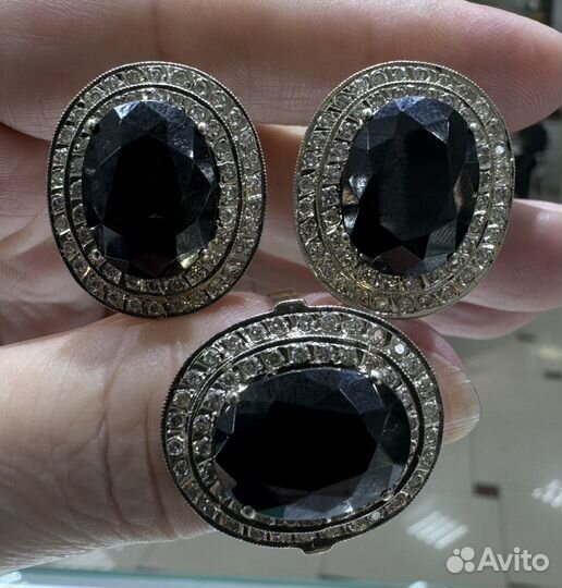 Золотой комплект 750 проба пс