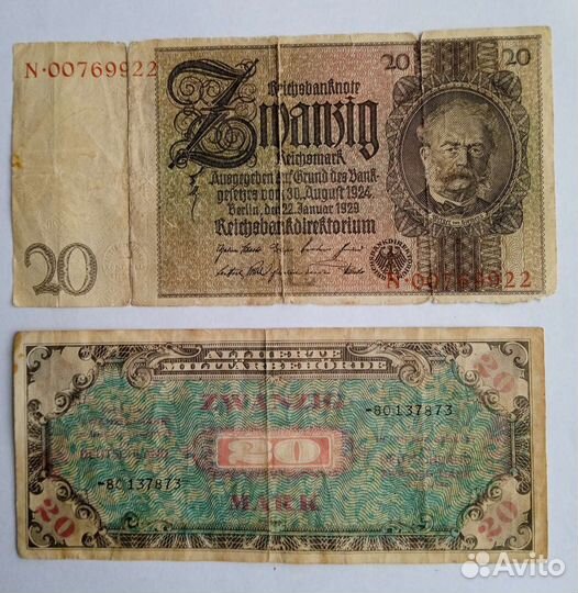 Банкноты иностранные