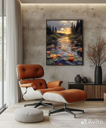 Интерьерная картина маслом Пробуждение