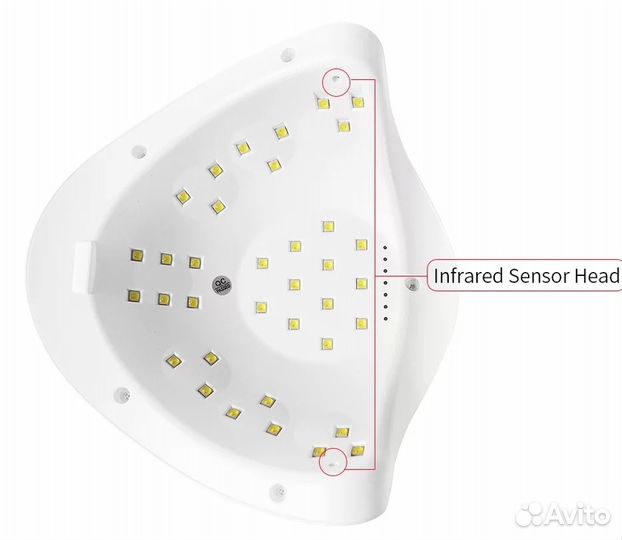 Новая led/uv лампа для маникюра Sun X5 Plus 80 w
